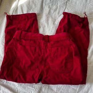 Style & Co. Bright Red Casual Pants